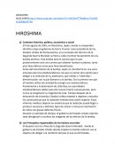 DESASTRES NUCLEARES HIROSHIMA