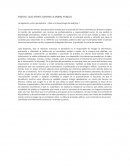 QUE ATENTE CONTRA LA MORAL PUBLICA