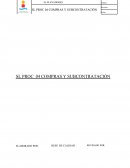 PROCESO DE COMPRAS Y SUBCONTRATACIÓN