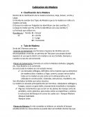 Clasificación de la Madera