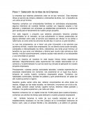 Proyecto de Empresa: Selección de la Idea de la Empresa