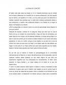 Ensayo La Zona de Confort