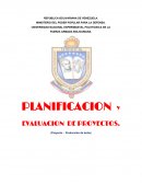 Planificacion y proyecto