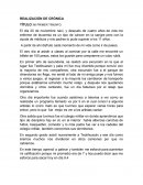 Cronica- Su Realizcion
