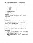 PRÀCTICA BIOLOGIA: determinació de glúcids