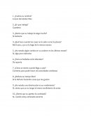 Evaluacion entrevista trabajo