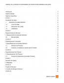 Informe de pan de naranja