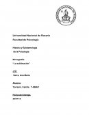 Monografía: “La sublimación”