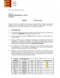 INFORME LEGAL ENVIADO. Página 1