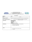 PRESENTACION SINTETICA DEL PROYECTO DE INVESTIGACION