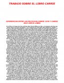 Trabajo sobre el libro de Carrie.