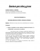 NOCIONES BÁSICAS DE TEORÍA Y ANÁLISIS LITERARIO.