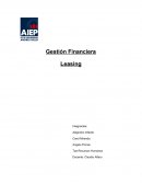 Gestión Financiera Leasing