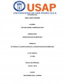 ASIGNACIONES CLASIFICACION DE LA INVESTIGACION DE MERCADO