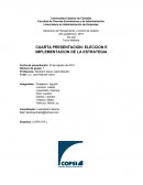 ELECCION E IMPLEMENTACION DE LA ESTRATEGIA