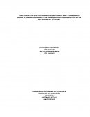 EFECTOS ADVERSOS QUE TIENE EL MAÍZ TRANSGÉNICO SOBRE EL DESENCADENAMIENTO DE ENFERMEDADES DEGENERATIVAS EN LA SALUD HUMANA (CÁNCER).
