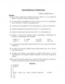 Guía de Razones y Proporciones.