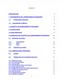 Ensayo de Arrendamiento financiero