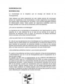 BIORREMEDIACION: MICROBIOLOGIA