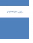 Outlook es un software creado por Microsoft el cual esta creado con el propósito de ser un gestor de correo el cual también contiene notas, calendario y un sin más de funciones