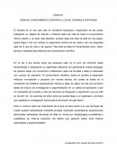 CIENCIA, CONOCIMIENTO CIENTÍFICO, LEYES, TEORÍAS E HIPÓTESIS