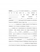 Formato de donación por causa de muerte