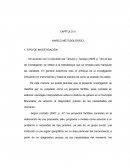 CAPÍTULO III MARCO METODOLÓGÍCO