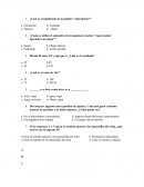 Examen de Conocimiento Básico para Admisión