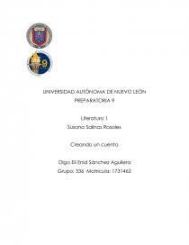 Creando un cuento. Página 1