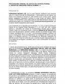 DENUNCIA DE HECHOS POSIBLEMENTE CONSTITUTIVOS DE DELITO