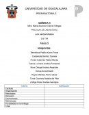 PRÁCTICA 4 DE LABORATORIO: QUÍMICA