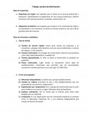 Trabajo de canales de distribución