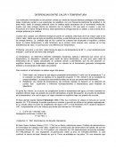 DIFERENCIAS ENTRE CALOR Y TEMPERATURA