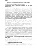 Constructivismo social: Implicaciones educativas de la teoría histórico-cultural