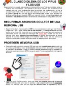 EL CLASICO DILEMA DE LOS VIRUS Y LOS USB