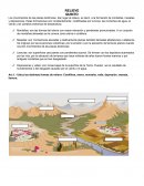 Los movimientos de las placas tectónicas dan lugar al relieve, es decir, a la formación de montañas, mesetas y depresiones