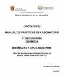 Química: Conocer de forma general la mecánica de trabajo y el reglamento del Laboratorio Escolar.