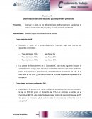 Determinación del costo de capital y costo promedio ponderado