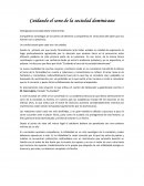 Discurso "Cuidando el seno de la sociedad dominicana"