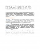 El fenómeno renacentista comienza en el siglo xiv. Siendo contemporáneo en la era de los descubrimientos