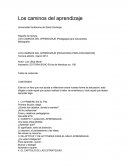 LOS CAMINOS DEL APRENDIZAJE