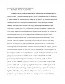 LA AGONÍA DEL PRINCIPIO DE LEGALIDAD
