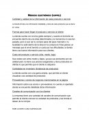 La tienda brinda una información detallada y clara de cada producto que se tiene en venta.
