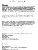 Sinopsis de la chica de la capa roja