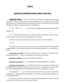 ANÁLISIS DE REGRESIÓN LINEAL SIMPLE Y MULTIPLE.