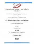 El comportamiento del consumidor. Consumer Behaviour