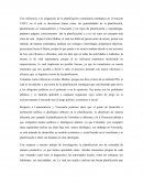 Planificación estratégica y comunal