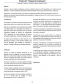 Llevamos a cabo la síntesis de ciclohexeno a partir de la adición de hexanol y H3PO4