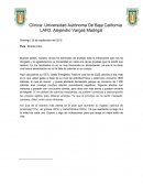 Buenas tardes, nuestra clínica ha terminado de analizar toda la información que nos ha otorgado y le agradecemos su honestidad en cada una de las pruebas que ha tenido que realizar