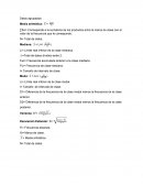 Datos agrupados y no agrupados.